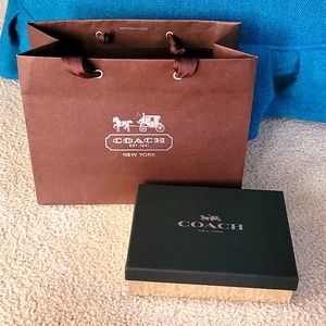 Coach Gift Box and Bag